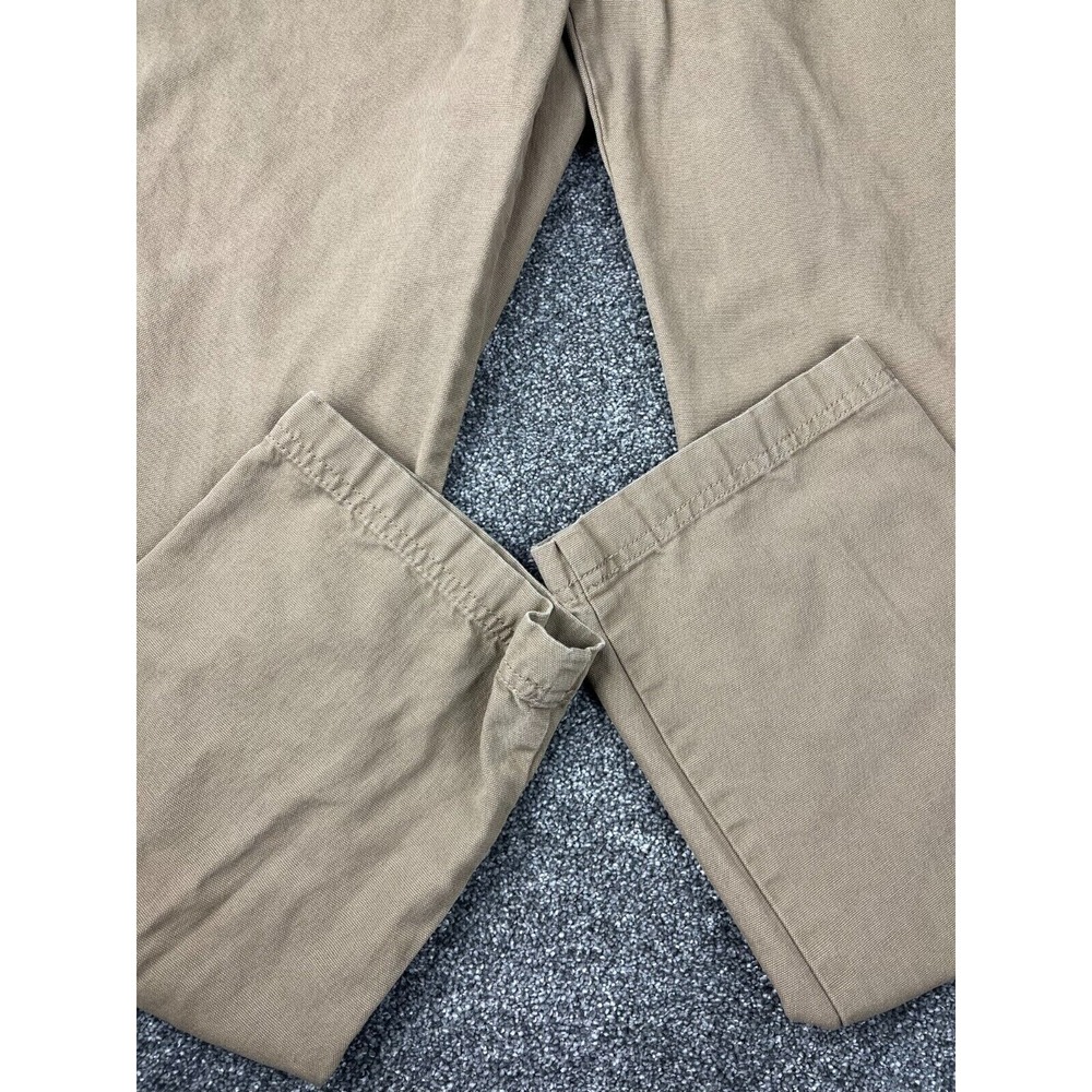 Columbia Cargo Pant Regular Fit Side Pocket Tan Canvas Cotton Mens 30x32 - Picture 7 of 16